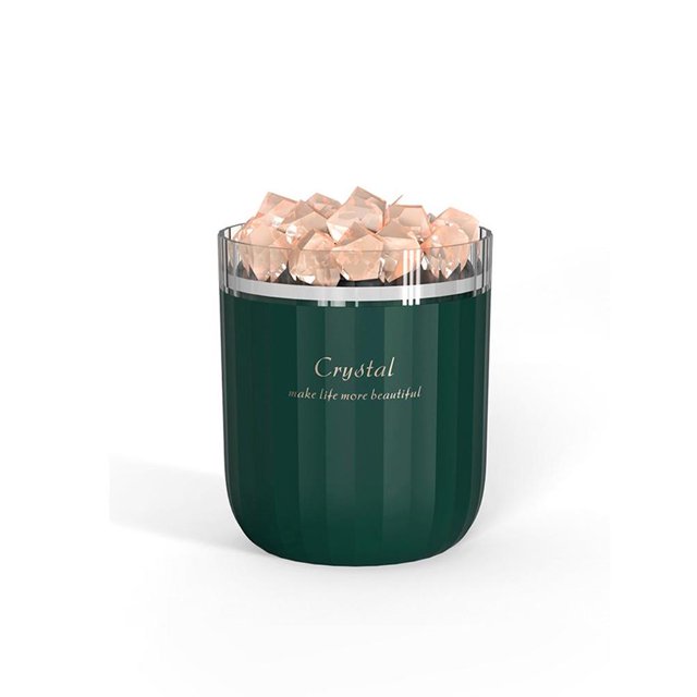 Bearachild Humidificador de aire, difusor de aceite de piedra de sal de cristal, nebulizador portátil, fragancias para el hogar para oficina, escritorio, Accesorios para electrodomésticos No.1 Bearachild HA047715-01