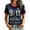 Navy, variant on Never Forget 9/11 Womens Shirt 911 25th Anniversary USA Flag Crew Neck Short Sleeve Patriotic Memorial Tee Tops