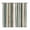 Blue brown beige, variant on Boho Teal Stripes Kitchen Curtains 63 Inch Length, Bohemian Vertical Striped Geometric Grommet Top Bedroom Living Room Curtains, Light Filtering Cafe Curtain Drapes 2 Panels Set 84''x63''