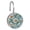 Multicolor 3, variant on 12pcs Decorative Shower Curtain Hooks, Rust Resistant Shower Rings for Bathroom Living Room,Rustproof Stainless Steel Rings for Shower Curtain and Liner Rods,Gray Skull