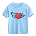 thumbnail image 1 of hengsof Children's Basic Short Sleeve Base T-shirt, 1 of 3