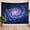 C, variant on XaaKee Large Tapestry, Cosmic Orbit Journey Galaxy Theme, High-Quality Polyester Room Tapestry, 60x40Inch