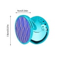 thumbnail image 3 of Crystal Nano Hair Remover, Gold - 1 Gold Hair Remover, Fast Epilator Hair Without Shaving And Cutting Eraser With Epilation Effect Smooth Skin Without Stubbles, Easter, St. Patrick Makeup Organizers, 3 of 9