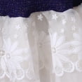 thumbnail image 6 of Richie House Girls' Pullover Sweater with Embroideried Tulle Skirt RH2134, 6 of 7