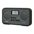 thumbnail image 6 of Sangean AM/FM Stereo Digital Tuning Portable Radio, PR-D19, Gray with Black Protective Bumper, PR-D19BK, 6 of 6