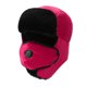 thumbnail image 2 of Qarigey Gorro de pelusa de invierno para deportes al aire libre, gorro a prueba de viento para mantener el calor, esquí, senderismo, norte de Europa, Sombreros Rosa roja Qarigey AP000312-04, 2 of 5