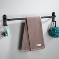 thumbnail image 1 of Metal Bathroom Towel Rack, 50cm Towel Bar, Black, 1 of 5
