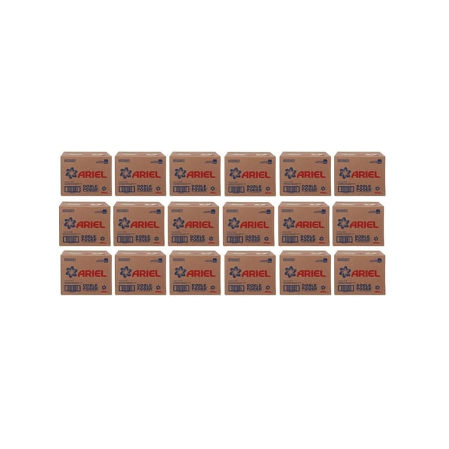 Pack de 18 Detergente Ariel Regular 500 gr +2 Ariel 850 gr Ariel Regular