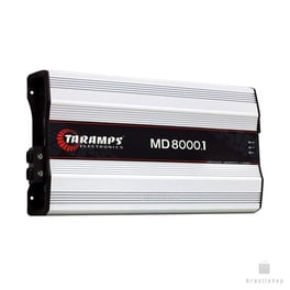 Taramps MD 8000 Watt 1 Ohm Car Mono Amplifier for Automotive Sound 