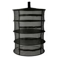 thumbnail image 4 of Almencla 4 Layer Plant Hanging Dry Mesh Net Hanging for Hydroponics Plants Ventilated black zipper, 4 of 8