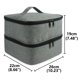 thumbnail image 3 of Bolsa de Almacenamiento de Esmalte de UñAs, Organizador de Bolso Grande PortáTil de Nailon para CosméTicos, 3 of 5