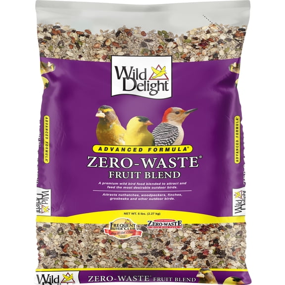 Wild Delight Advanced Formula Zero Waste Fruit Blend Wild Bird Food 5 lb