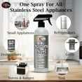 thumbnail image 6 of Rock Doctor Stainless Steel Cleaner Spray - Streak-Free, Smudge Resistant - 6 Pack, 24 oz, 6 of 8