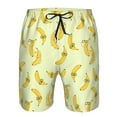 thumbnail image 3 of Logiee Bananas Print Mens Swim Trunks Quick Dry Board Shorts,Breathable Hawaii Beach Shorts Swimwear Bathing Suits-X-Large, 3 of 6