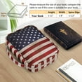 thumbnail image 4 of FINPAC Bible Cover, Carrying Book Case Church Bag Bible Protective with Handle and Zippered Pocket, Perfect Gift for Men Women Father, US-Flag, 4 of 7