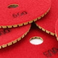 thumbnail image 5 of Unique Bargains 4" Diamond Wet Polishing Pads Grit 500 10Pcs for Concrete Marble, 5 of 5