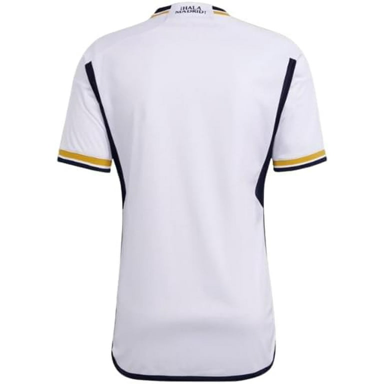 adidas Men's Real Madrid 23/24 Home Jersey - A Sleek and Lightweight Jersey  with Gold Accents and Legendary Soccer History-2X-Large 