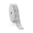 thumbnail image 2 of PM, PMC59005, Numbered Double-ticket Roll, 2000 / Roll, White, 2 of 2