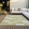 thumbnail image 6 of Addison Rugs Chantille Indoor/Outdoor Transitional Geometric Beige Washable Rectangle Rug, 8' x 10', 6 of 6
