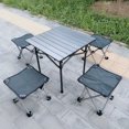 thumbnail image 4 of fastboy Convenient And Durable Camping Chair For Outdoor Enthusiasts Portable Polyester Chair Portable Maple leaf 30*30*30cm, 4 of 6