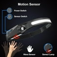 thumbnail image 2 of Led Headlamp Rechargeable 4 Packs, 230° Wide Beam Powerful Head Lamp, 2 of 6