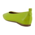 thumbnail image 3 of Naturalizer Carla Women's Flats Chartreuse Green Leather Size 5 M, 3 of 8
