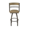 thumbnail image 5 of 860 Hunter 30" Swivel Bar Stool with Bronze Finish and Canter Sand Seat and Back, 5 of 5
