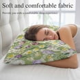 thumbnail image 5 of Green Botanical Pillow Protectors with Zipper Standard Size, Spring Floral Summer Botanical Rustic Soft Brushed Microfiber Breathable Throw Pillow Covers, Pillowcase for Couch Sofa Bedroom 20"x26", 5 of 9