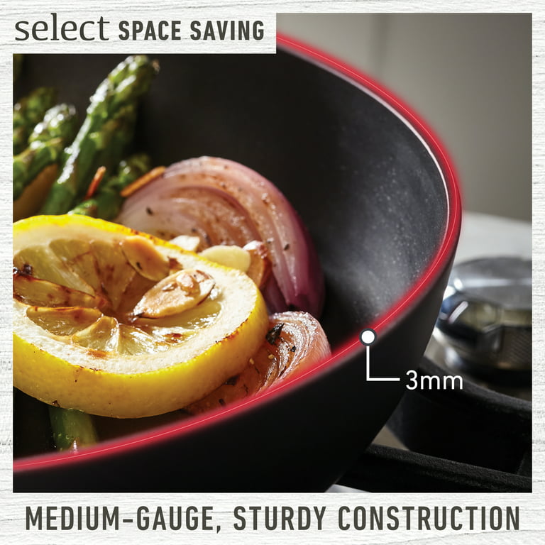 Select by Calphalon Space-Saving Hard Anodized Nonstick 8-Inch and