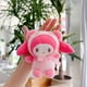 thumbnail image 2 of Llaveros de peluche Sanrio My Melody Kuromi Cinnamoroll para niños, colgante de Anime Kawaii, muñecas de peluche suaves, regalo de cumpleaños, nuevoA3-12cm10-16CM Fivean Toy model, 2 of 2