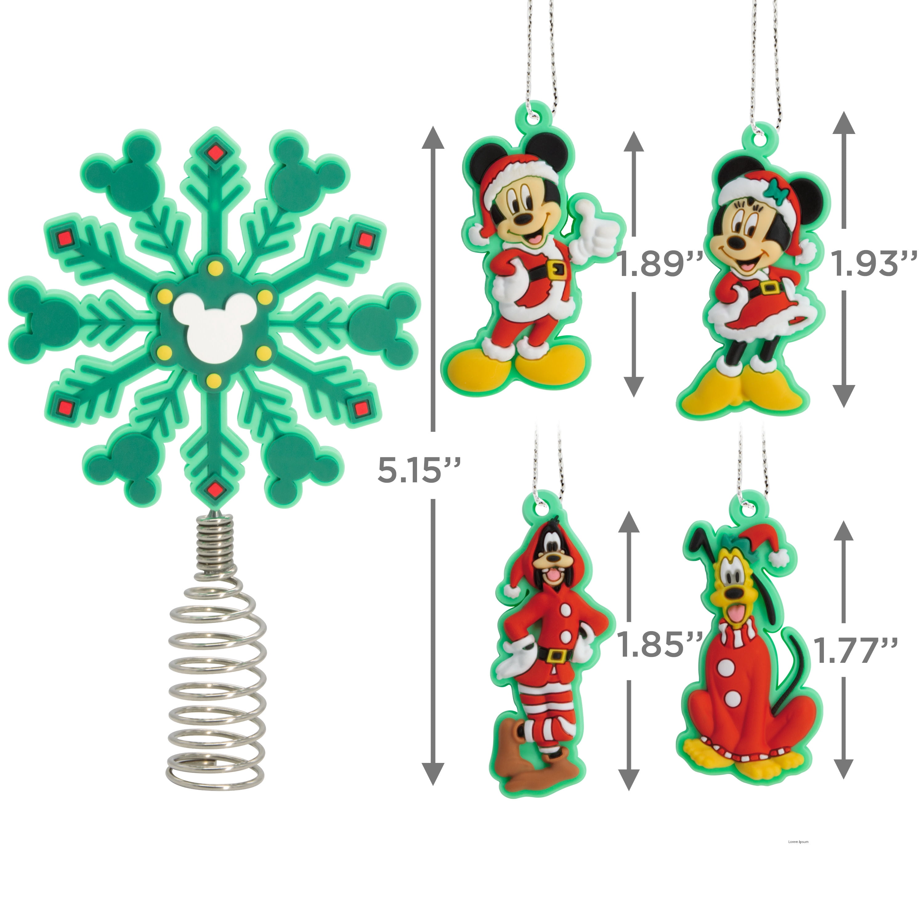 Hallmark Disney Mickey Mouse and Friends Mini Christmas Tree