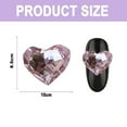 thumbnail image 2 of 20Pcs Nail Art Rhinestones Diamonds 8.5*10mm Heart-Shape Shiny Glass Crystal Rhinestones for 3D Nail Decorations Clothes Jewelry Bags DIY Crafts-style:style3;, 2 of 5