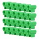 thumbnail image 2 of 24pcs Greenhouse Clamps Single Head Row Cover Netting Tunnel Hoop Clips Insect Proof Shed Film Shading Net Rod Clips 19mm, 2 of 5