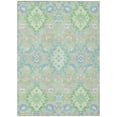 thumbnail image 2 of Addison Rugs Chantille Indoor/Outdoor Traditional Vintage Mint Washable Rectangle Rug, 8' x 10', 2 of 6