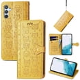 thumbnail image 1 of Funda Cartera FOXDOCK para Samsung Galaxy A54 5G , Flip PU con Relieve de Gatos y Perros, Tarjetero y Soporte, 1 of 6