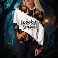 thumbnail image 6 of Godom Plus Size Hoodies for Women Halloween Long Sleeve Pullover Shirts Drawstring Tops S-5XL, 6 of 6