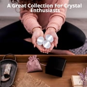 Himalayan Glow Selenite Palm Stone Crystal, Healing & Calming Effects, Best to Décor Rooms