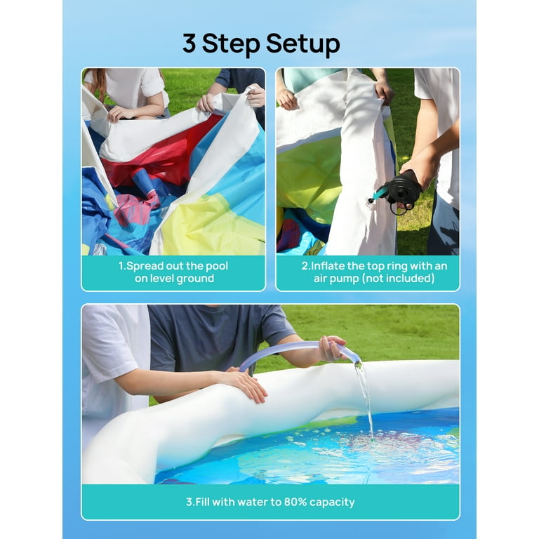 Diy Pool Pump Pool Filter For Kiddie Pool INTEX Easy Set® 15' X 42