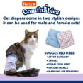 Hartz Disposable Cat Diapers with Secure & Comfortable Fit for Leak
