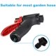 thumbnail image 4 of Pistola de espuma para automóvil, esfera de relación ajustable, pistola de jabón para nieve para automóvil, ajuste de baja presión de agua, manguera de jardín estándar universal, rociador de, 4 of 5