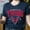 Navy, variant on Minnesota Vintage Baseball T-Shirt, Twins Baseball Crewneck Shirt,Light Pink color,size M