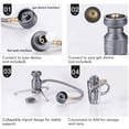 thumbnail image 5 of Adaptador Trípode Adaptador de recipiente de butano Conector de estufa de gas plegable Conector de s CAMPINGMOON Adaptador, 5 of 5