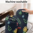 thumbnail image 5 of Pioneer Flower Floral Print Pattern Bathroom Rugs Mat, Non Slip Microfiber Bathroom Rug with Rubber Backing, Soft Mats for Bathroom Floor Tub Shower, 20"x32", 5 of 5