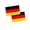 B, variant on Germany Car Window Flag Set with Pole Double Sided National Flag Patriotic Auto Emblem for Sports Events Parades and Racing Fan Decoration