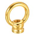 thumbnail image 3 of Uxcell 50kg Max Load M10 Thread Ring Female Chandeliers Loop Eye Nut Gold Tone, 3 of 5