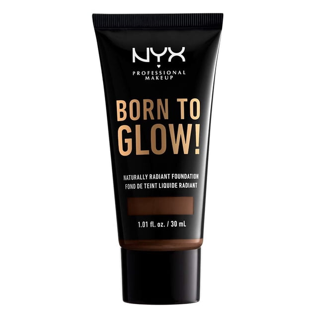 Maquillaje profesional Foundation NYX Born To Glow Chestnut