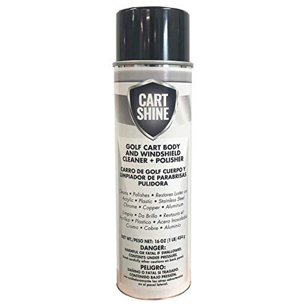Club Clean Cart Shine Cleaner For Golf Carts, Atvs, Motorcycles, Tires