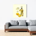 thumbnail image 2 of Huile d'Olive et Citrons - Toile 36"x36 Pouces - Impression sur Demande, 2 of 5