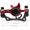thumbnail image 6 of Hydraulic  Hydraulic Disc Brakes Front Rear Calipers Set For  Mountain Bike Left Right Brake Lever Kit With 160mm Disc Rotor, 6 of 7
