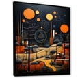 thumbnail image 2 of Designart "African Tribal flow Pastoral III" African Tribal Floater Framed Canvas Art Print, 2 of 7